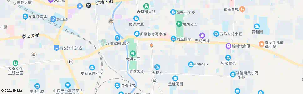 泰安南关_公交站地图_泰安公交_妙搜公交查询2025