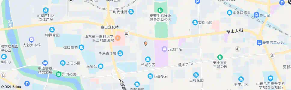 泰安松园小区_公交站地图_泰安公交_妙搜公交查询2025
