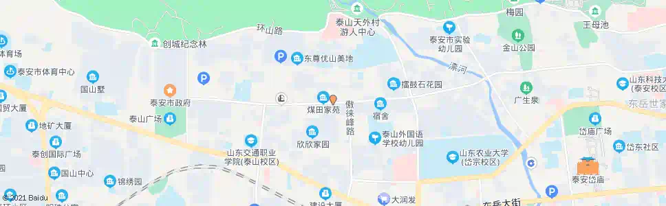 泰安阳光花园小区_公交站地图_泰安公交_妙搜公交查询2025
