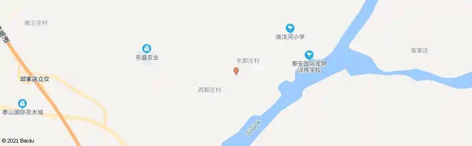 泰安中郭庄_公交站地图_泰安公交_妙搜公交查询2025