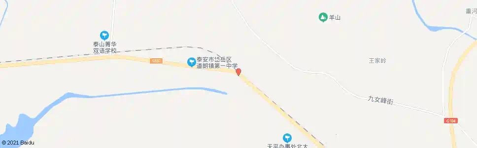 泰安康家庄_公交站地图_泰安公交_妙搜公交查询2025