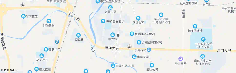 泰安灌庄_公交站地图_泰安公交_妙搜公交查询2025
