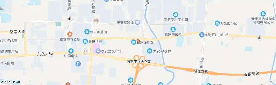 泰安阳光小区_公交站地图_泰安公交_妙搜公交查询2025