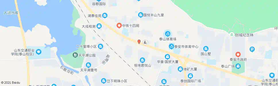 泰安大佛寺_公交站地图_泰安公交_妙搜公交查询2025