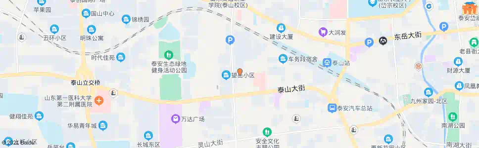 泰安七里小学_公交站地图_泰安公交_妙搜公交查询2025