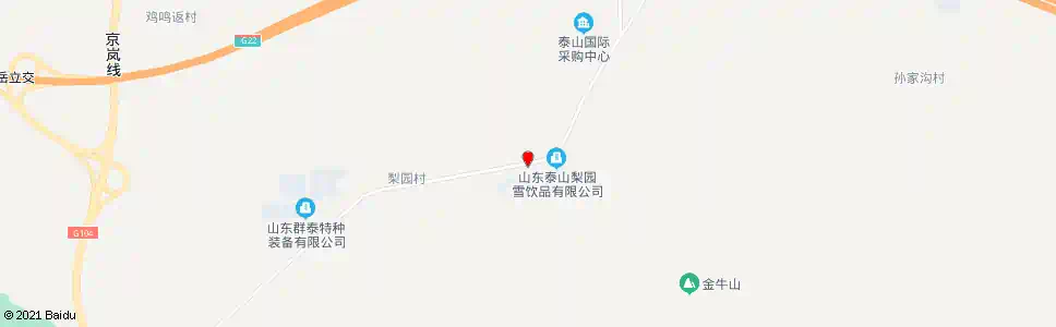 泰安梨园村_公交站地图_泰安公交_妙搜公交查询2025