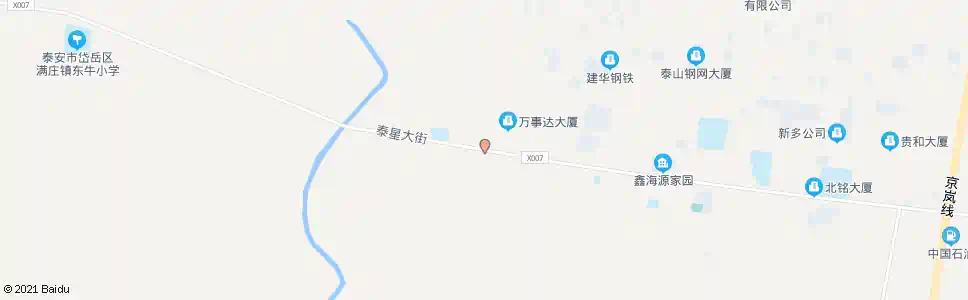 泰安北淳于_公交站地图_泰安公交_妙搜公交查询2025