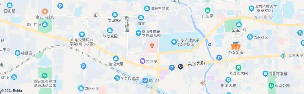 泰安附属医院_公交站地图_泰安公交_妙搜公交查询2025