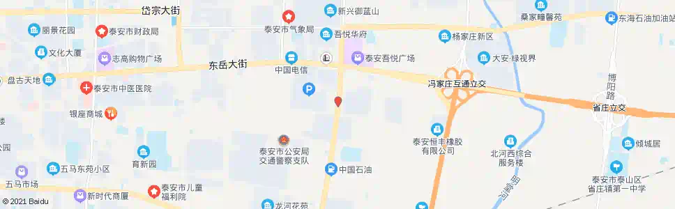 泰安小井村_公交站地图_泰安公交_妙搜公交查询2025