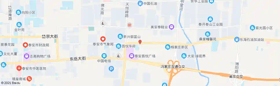 泰安农科院_公交站地图_泰安公交_妙搜公交查询2025