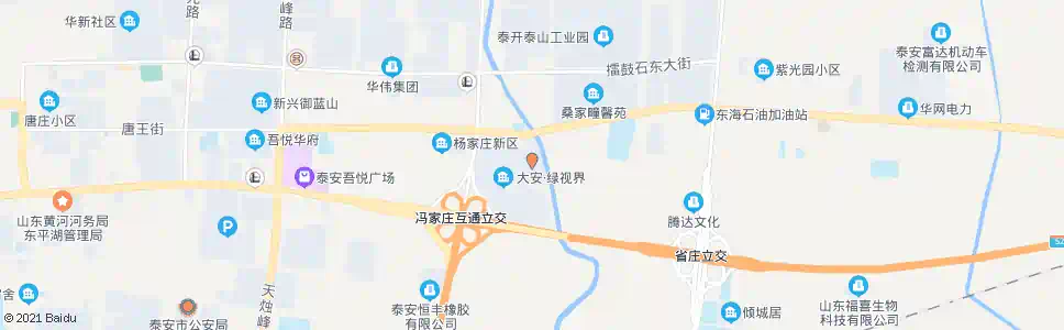 泰安岔河社区_公交站地图_泰安公交_妙搜公交查询2025