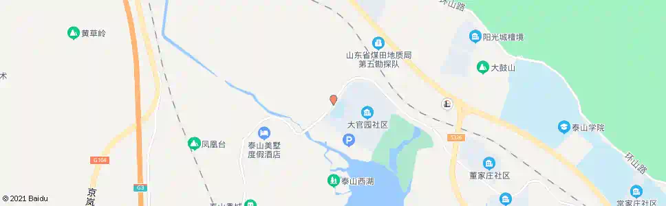 泰安大辛庄_公交站地图_泰安公交_妙搜公交查询2025