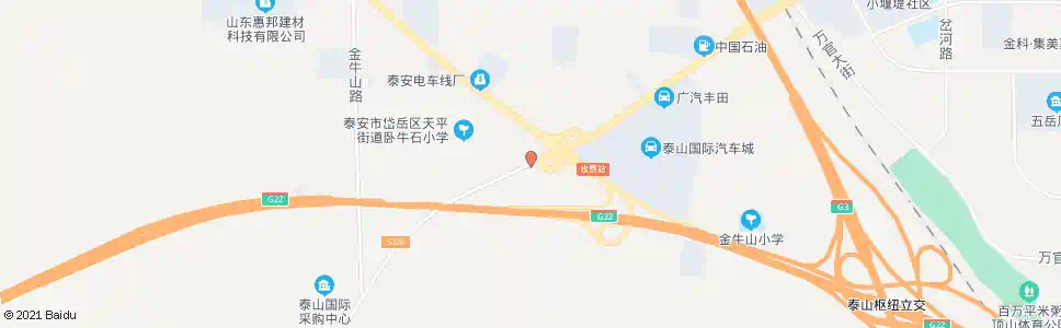 泰安泰山奇石城_公交站地图_泰安公交_妙搜公交查询2025