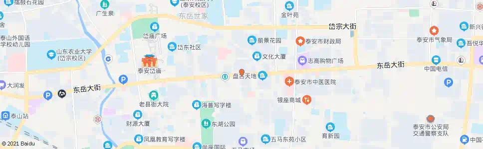 泰安杆石桥_公交站地图_泰安公交_妙搜公交查询2025