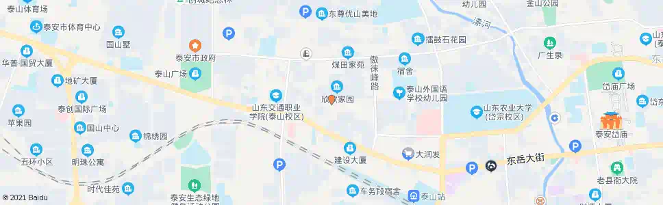 泰安文化路西段_公交站地图_泰安公交_妙搜公交查询2025