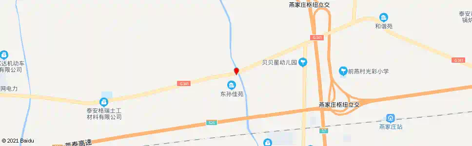 泰安东孙村_公交站地图_泰安公交_妙搜公交查询2025