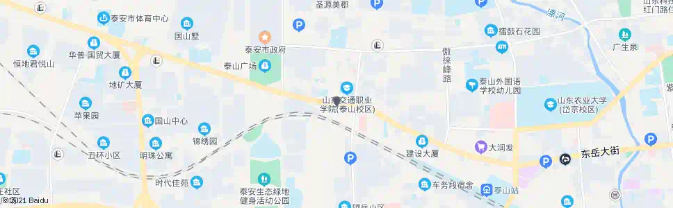 泰安望山_公交站地图_泰安公交_妙搜公交查询2025
