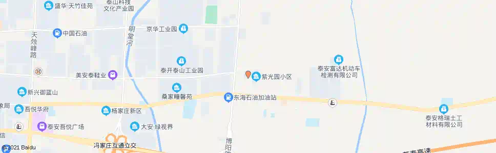 泰安省庄_公交站地图_泰安公交_妙搜公交查询2025