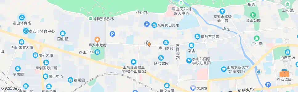 泰安华泰大酒店(路北)_公交站地图_泰安公交_妙搜公交查询2025