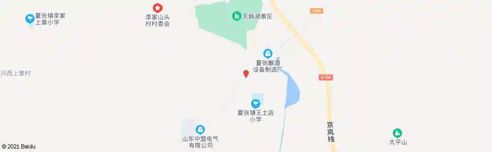 泰安王士店_公交站地图_泰安公交_妙搜公交查询2025