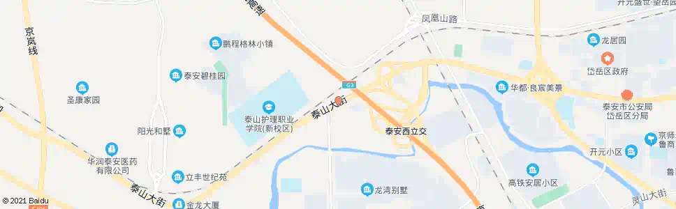 泰安天平店_公交站地图_泰安公交_妙搜公交查询2025