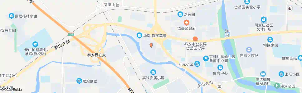 泰安绿地公馆_公交站地图_泰安公交_妙搜公交查询2025