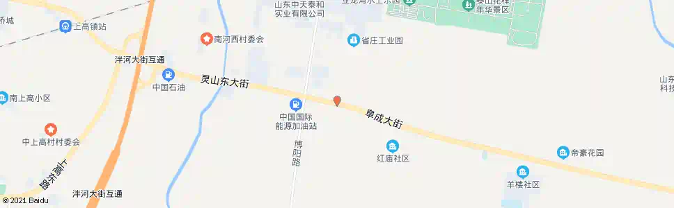 泰安红庙西_公交站地图_泰安公交_妙搜公交查询2025