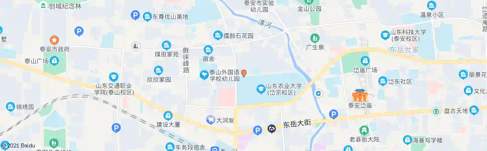 泰安龙潭路路口_公交站地图_泰安公交_妙搜公交查询2025