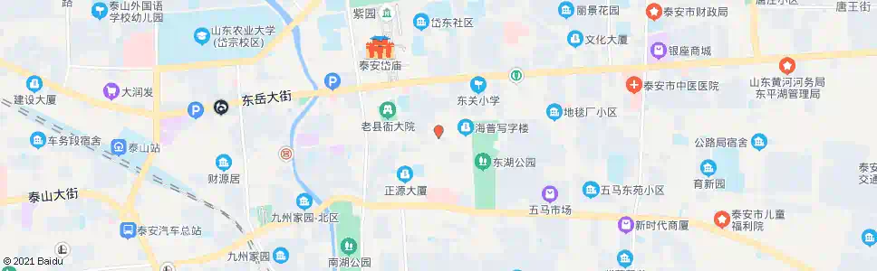 泰安天外村(霍勇正骨)_公交站地图_泰安公交_妙搜公交查询2025