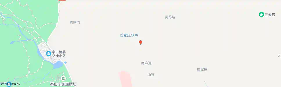 泰安刘家庄水库_公交站地图_泰安公交_妙搜公交查询2025