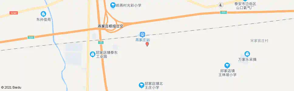 泰安姚家坡_公交站地图_泰安公交_妙搜公交查询2025