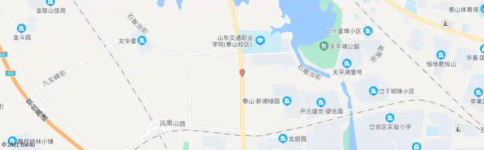 泰安精神病疗养院_公交站地图_泰安公交_妙搜公交查询2025