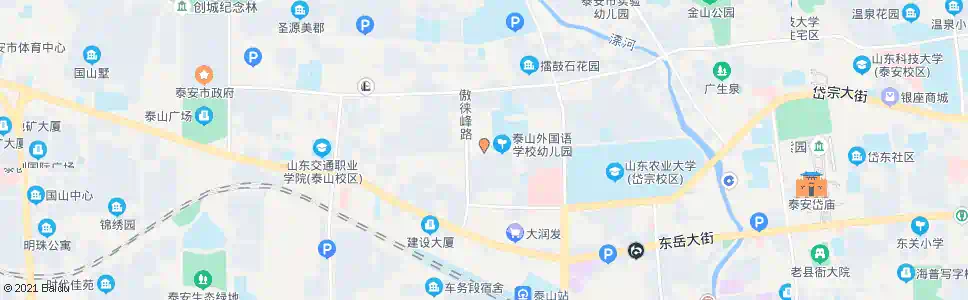 泰安泰山国际学校_公交站地图_泰安公交_妙搜公交查询2025