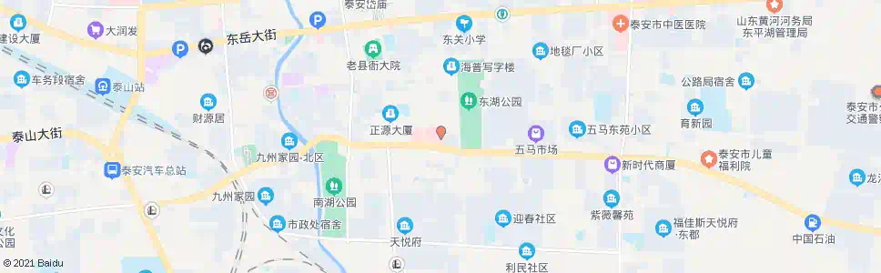 泰安口腔病医院_公交站地图_泰安公交_妙搜公交查询2025