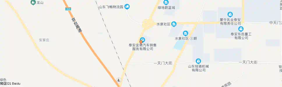 泰安泰安康立宝骏4s店(公交公司三队西站)_公交站地图_泰安公交_妙搜公交查询2025