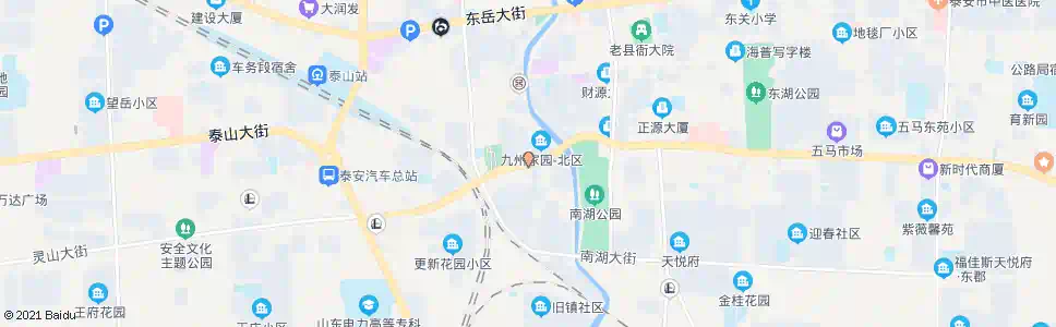 泰安普惠建工_公交站地图_泰安公交_妙搜公交查询2025