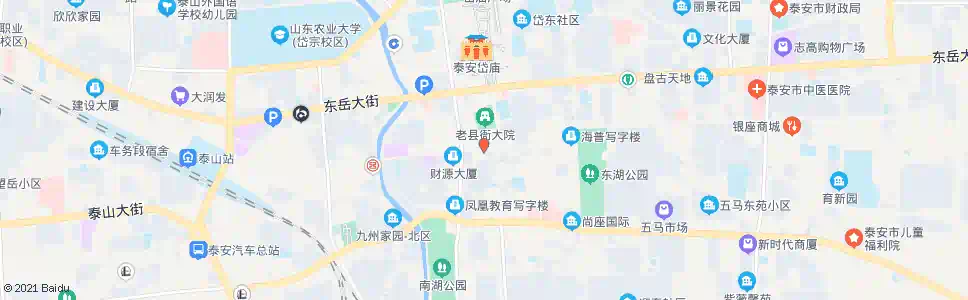 泰安通天坊_公交站地图_泰安公交_妙搜公交查询2025