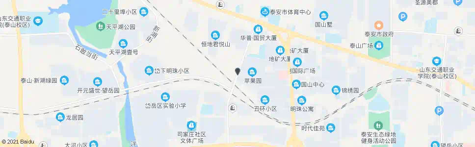 泰安苹果园小区_公交站地图_泰安公交_妙搜公交查询2025