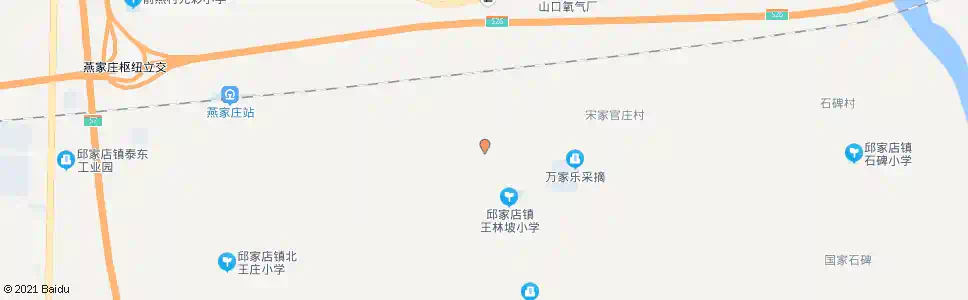 泰安王林坡_公交站地图_泰安公交_妙搜公交查询2025