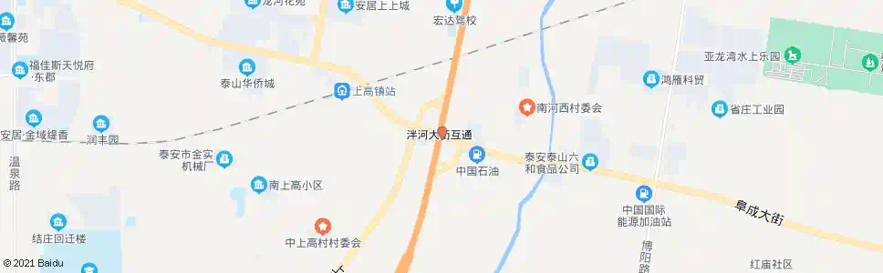 泰安公路局一处_公交站地图_泰安公交_妙搜公交查询2025