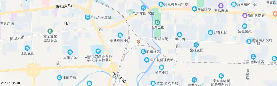 泰安旧镇附设站_公交站地图_泰安公交_妙搜公交查询2025