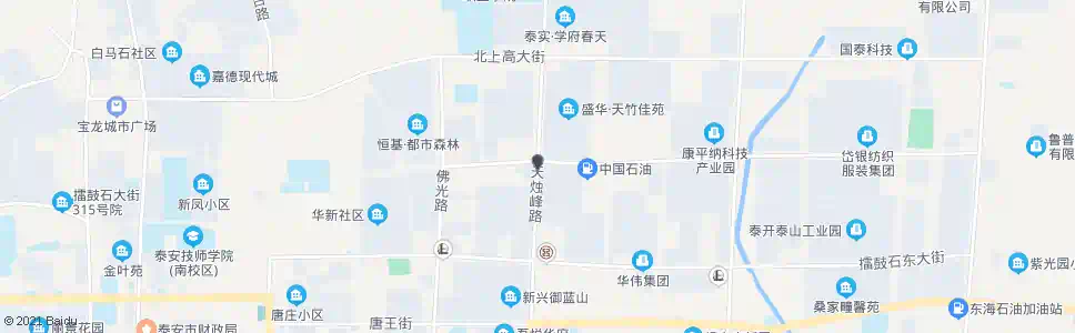 泰安公交公司三队西站(泰安康立宝骏4s店)_公交站地图_泰安公交_妙搜公交查询2025