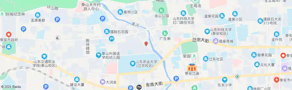 泰安人民银行_公交站地图_泰安公交_妙搜公交查询2025