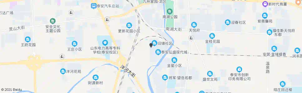 泰安旧镇社区_公交站地图_泰安公交_妙搜公交查询2025