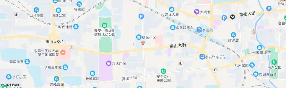 泰安七里小区_公交站地图_泰安公交_妙搜公交查询2025