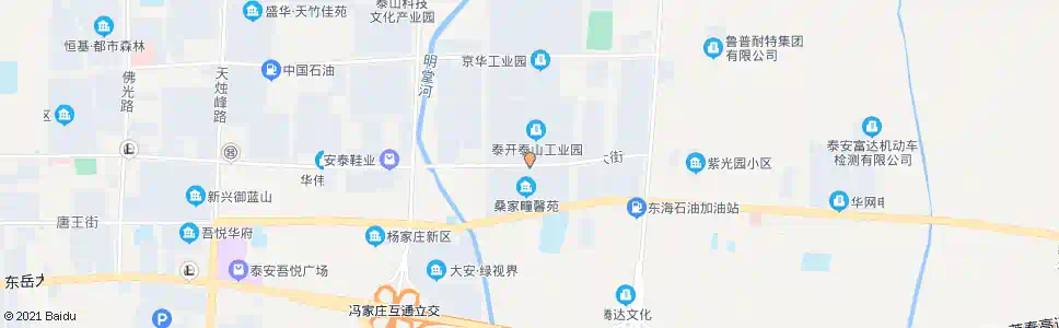 泰安桑家_公交站地图_泰安公交_妙搜公交查询2025
