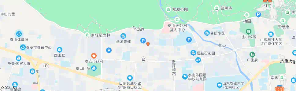 泰安科山路_公交站地图_泰安公交_妙搜公交查询2025