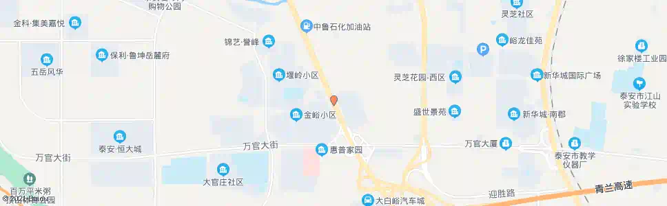泰安大白峪_公交站地图_泰安公交_妙搜公交查询2025
