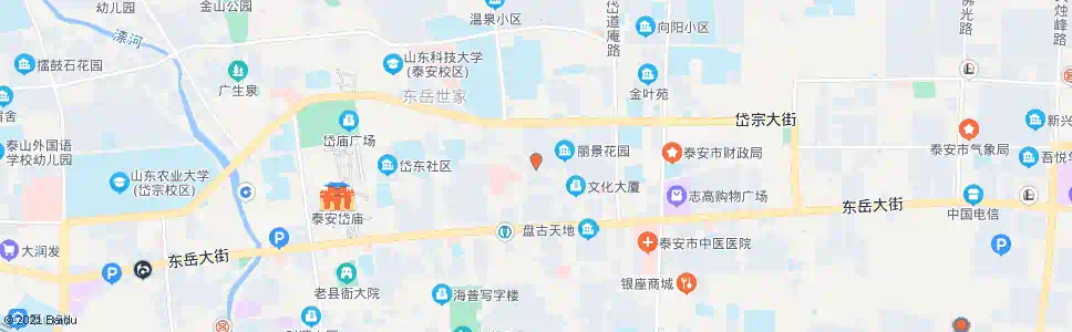 泰安东关附设站_公交站地图_泰安公交_妙搜公交查询2025