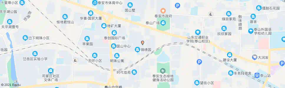 泰安乐园小区东门_公交站地图_泰安公交_妙搜公交查询2025